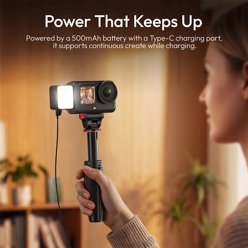 Ulanzi LM24 Magnetic Mini Fill Light for DJI Osmo Action 6