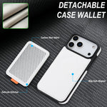 iPhone 17 Series Protective MagSafe Case with RFID Detachable Wallet