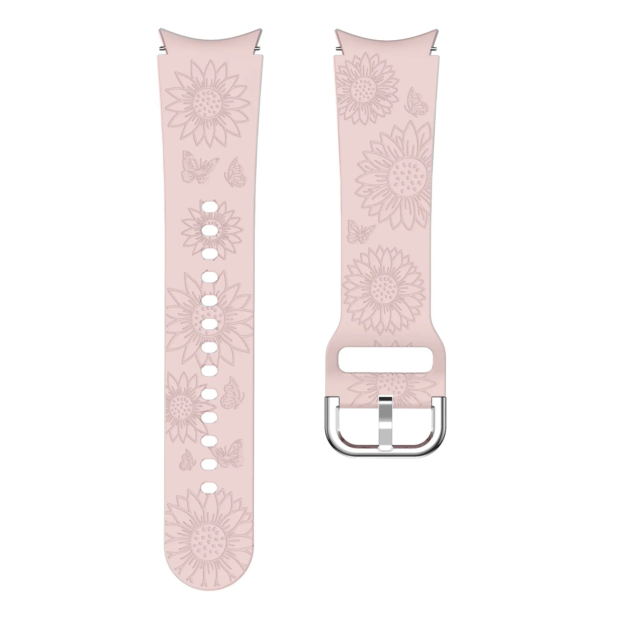 Premium Silicone Engraved Strap for Samsung Galaxy Watch 7
