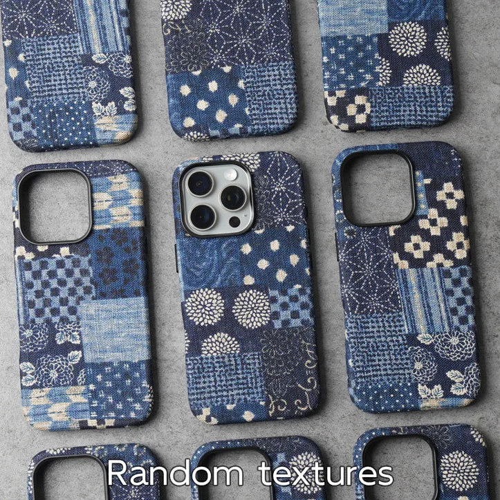 Premium Retro Japanese Cotton MagSafe Case for iPhone 17 Series