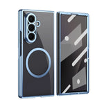 Samsung Galaxy Z Fold 7 Magnetic PC Case with Tempered Glass Film