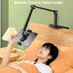 Rotatable Clip-On Phone and Tablet Holder Stand