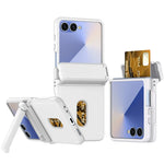 Slim Protective Case with Card Slot & Kickstand for Samsung Galaxy Z Flip 7