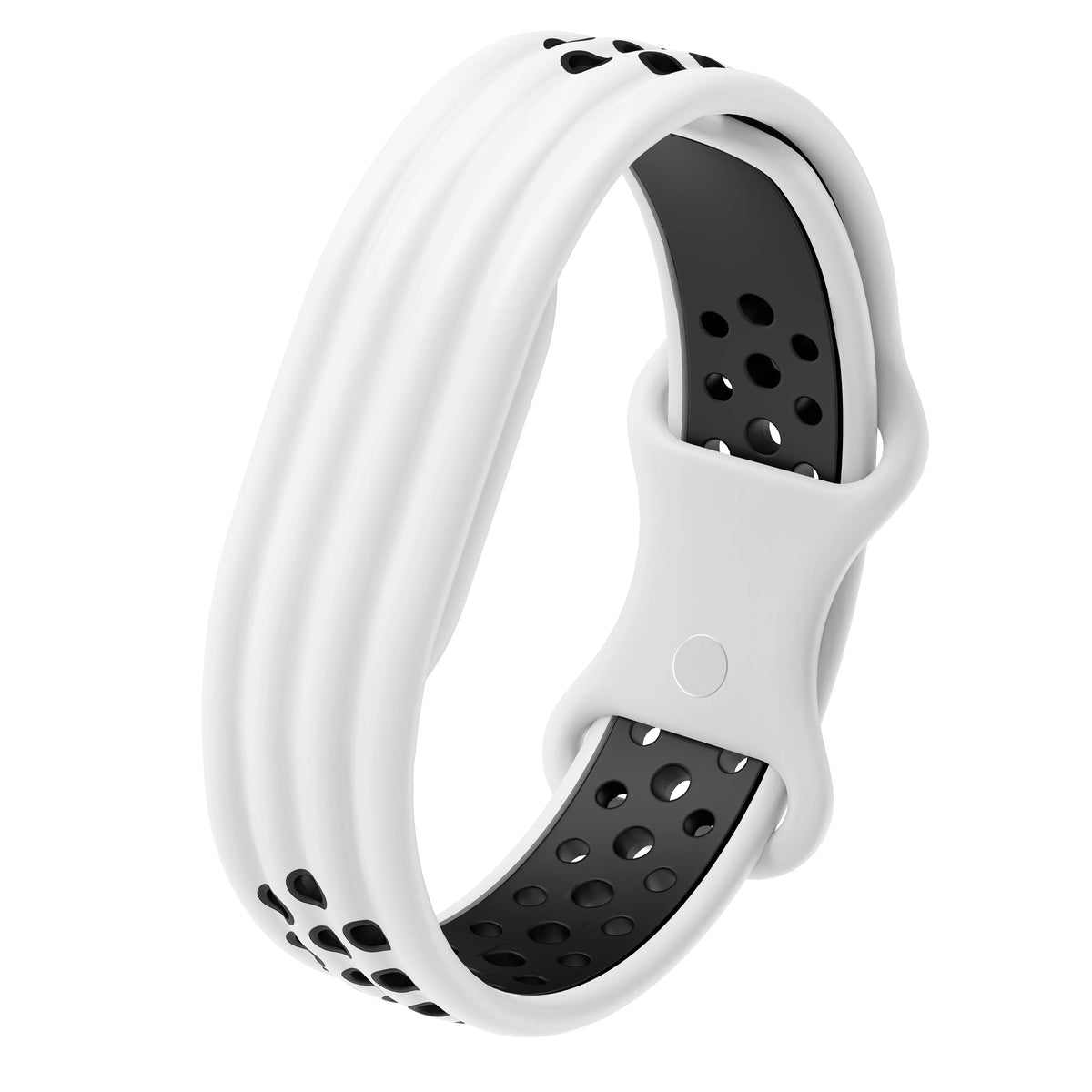 Perforated Silicone Band For Google Fitbit Air