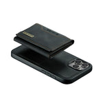 2-in-1 Detachable Magnetic PU Leather Wallet Case for iPhone 16 Series