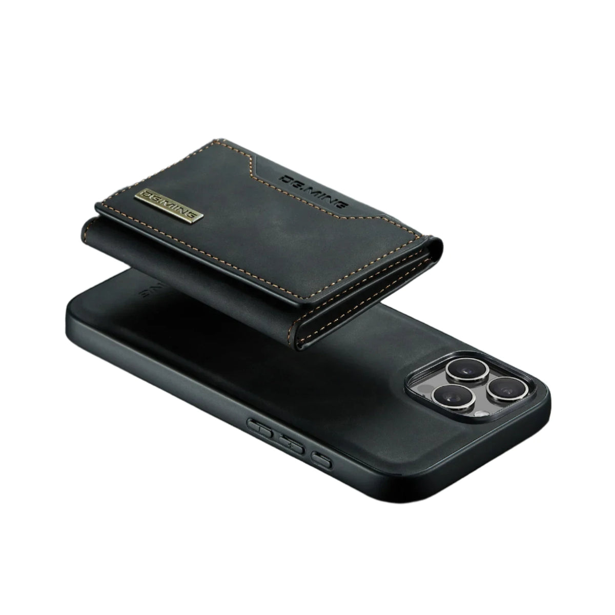 2-in-1 Detachable Magnetic PU Leather Wallet Case for iPhone 16 Series