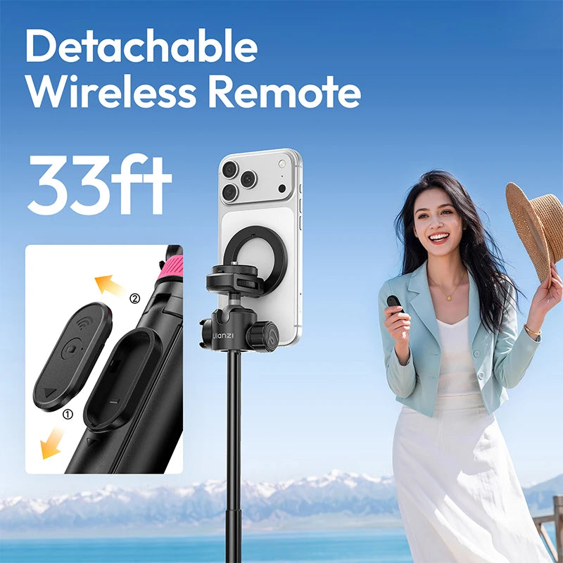 Ulanzi MT-44 M Magnetic Selfie Stick Tripod