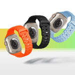 Durable Soft Silicone Watch Band for Apple Watch