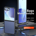 Airbag Shockproof TPU+PC Clear Matte Case for Samsung Galaxy Z Flip 7