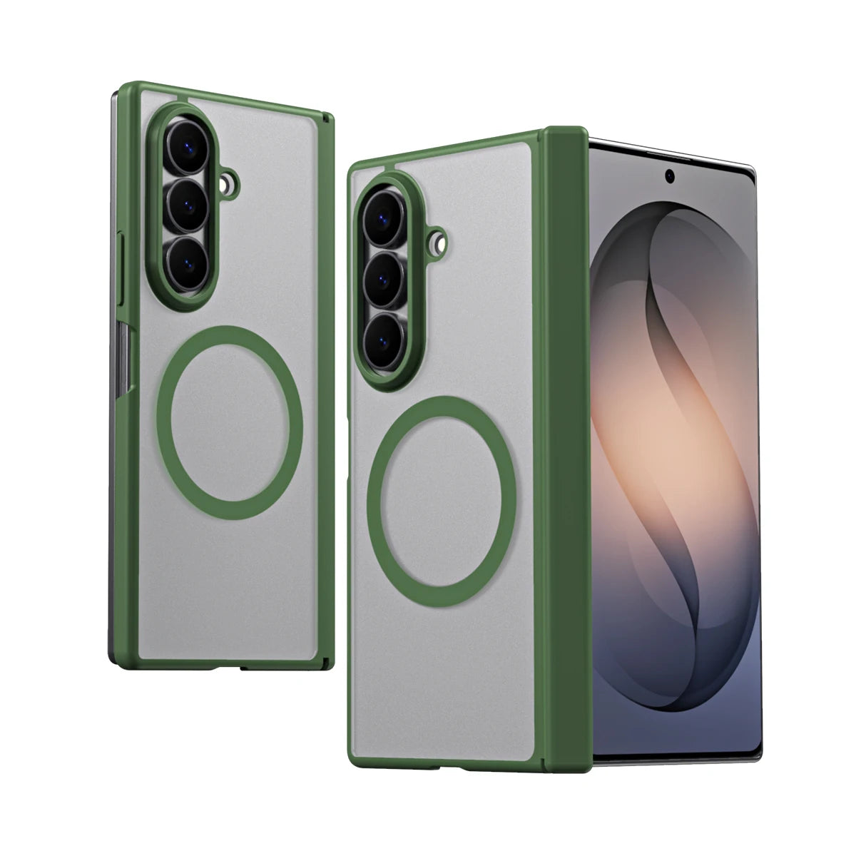 Luxury Business Shockproof Magnetic Case for Samsung Galaxy Z Fold 8 Ultra