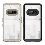 Clear Hard PC with Soft TPU Bumper Transparent Case for Nothing Phone 3a
