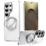Samsung Galaxy S26 Series Magnetic Case with 360° Rotating Ring Kickstand