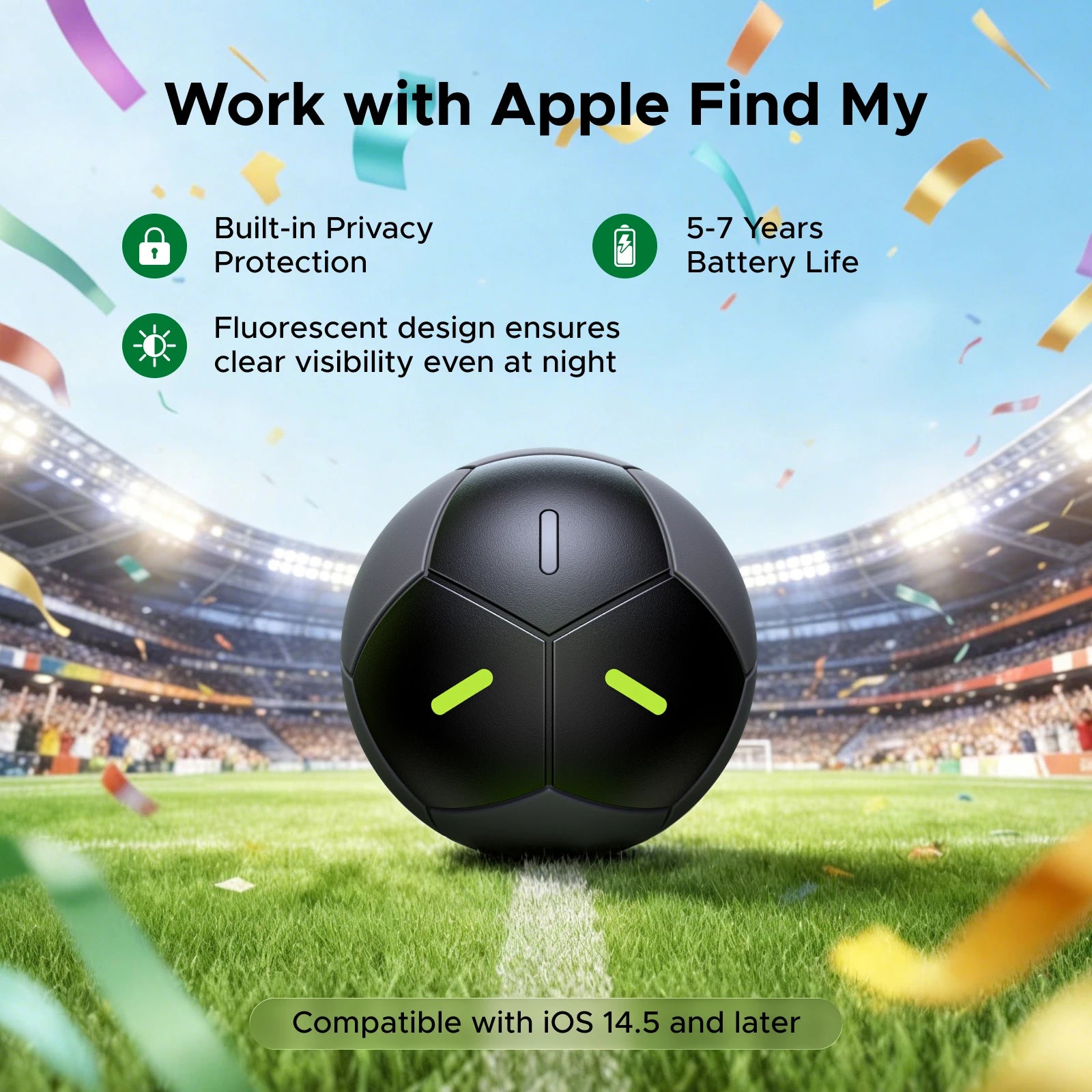 UGREEN FineTrack Smart Finder GPS Tracker for Apple Find My