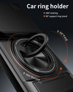 Nothing Phone 4a Hard Shell Magnetic Case with Lens Slide Cover