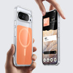 Luxury Transparent Magnetic Case for Google Pixel 9 Series