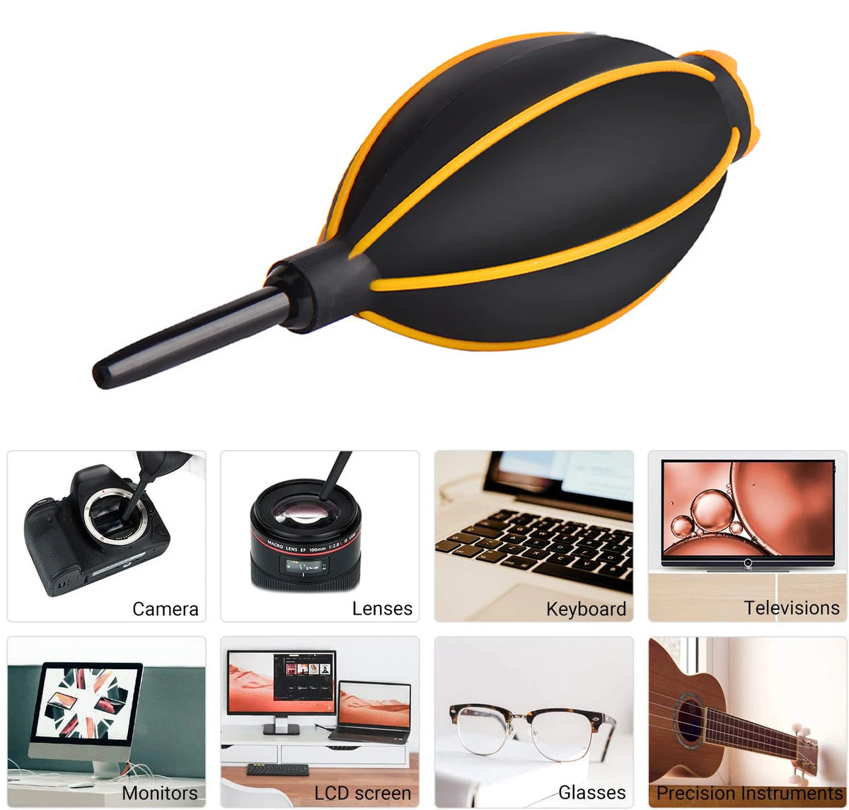 Hand-Operated Rubber Bulb Dust Blower