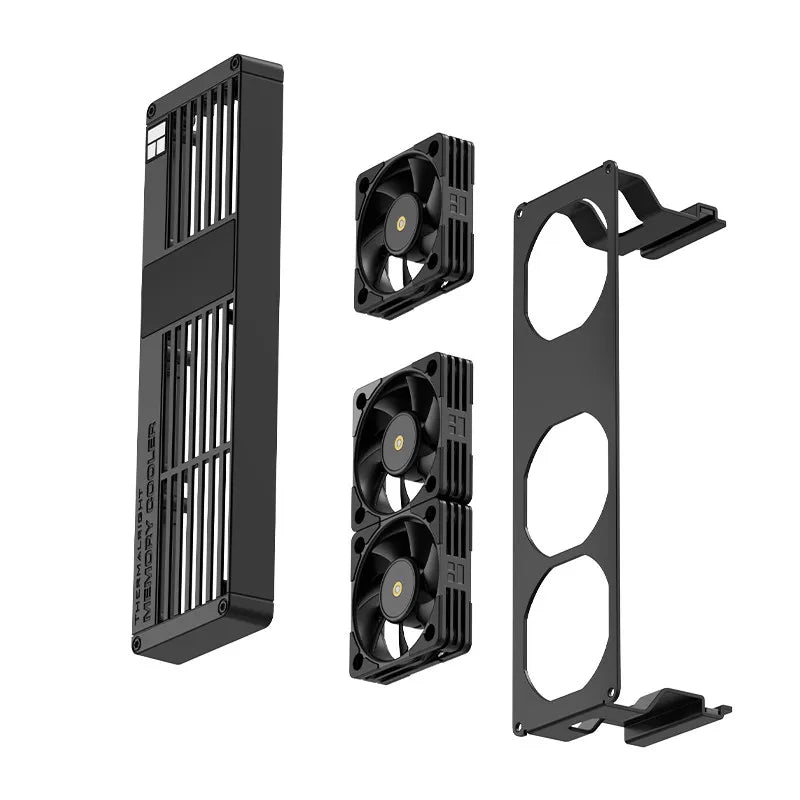 Thermalright MC-3 Digital Black RAM Heatsink with 3 Fans