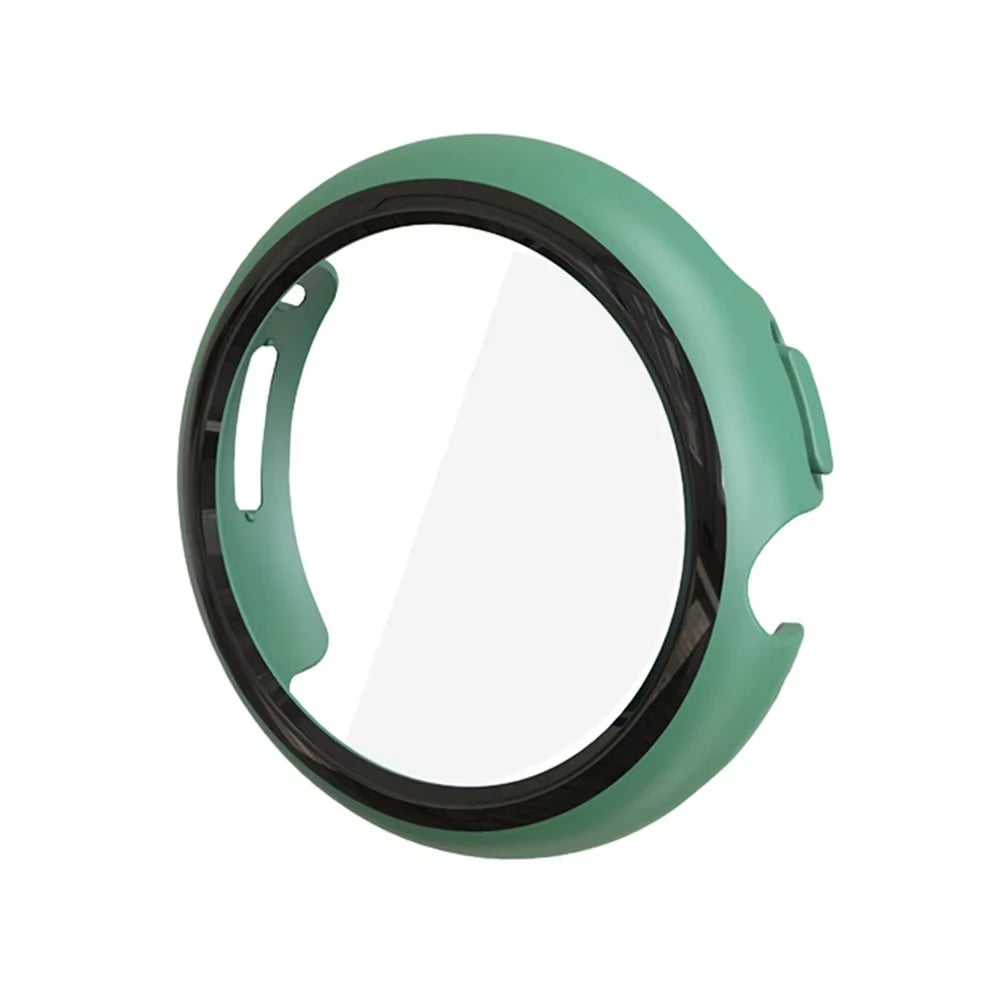 Google Pixel Watch 4 Bumper Case with Tempered Glass Screen Protector