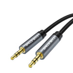 CABLETIME Braided Nylon 3.5mm Male Audio Cable