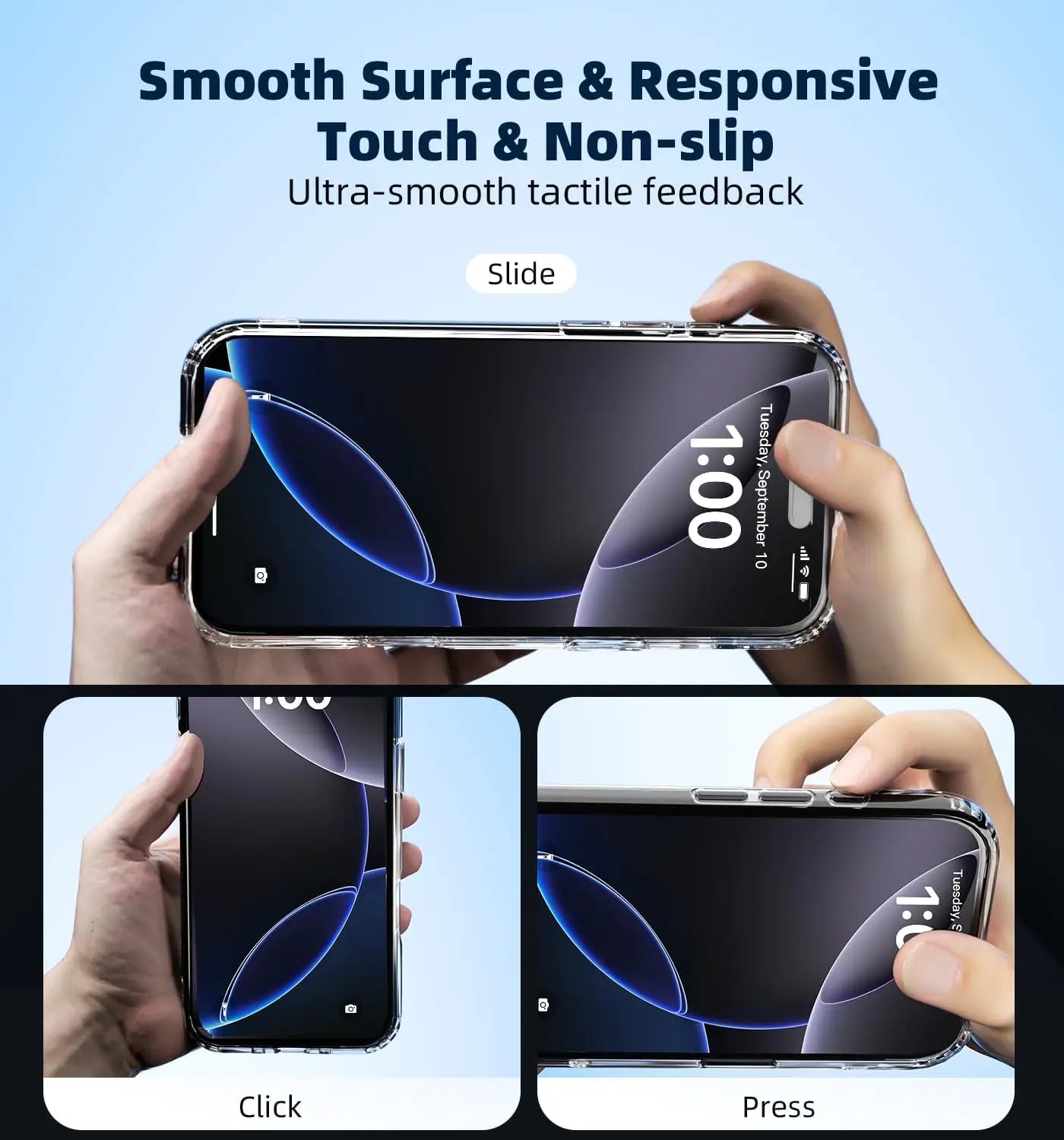 iPhone 17 Series Military-Grade Clear MagSafe Case