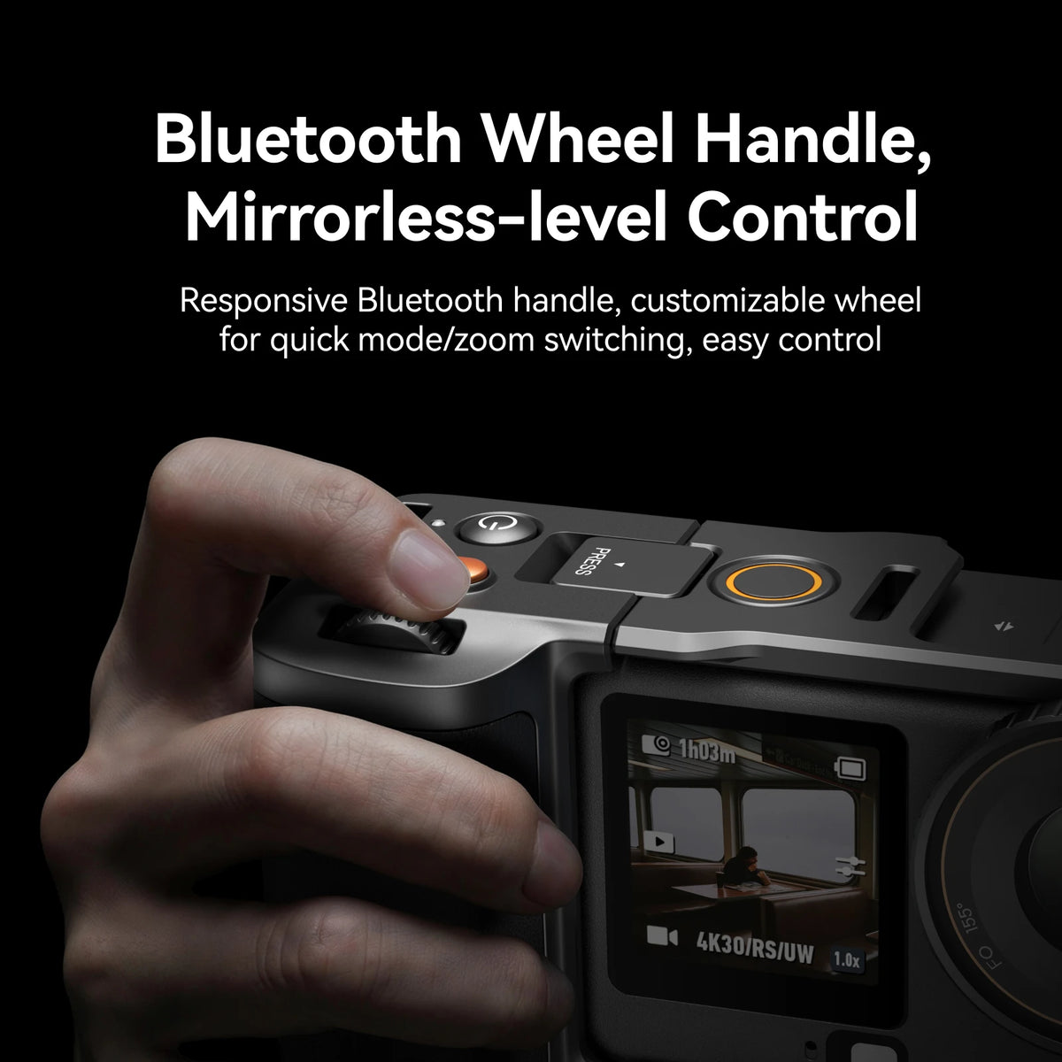 Telesin Detachable Bluetooth Remote DJI Osmo Action 6
