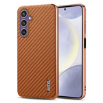 Durable Carbon Fiber Pattern Phone Case for Samsung Galaxy A36