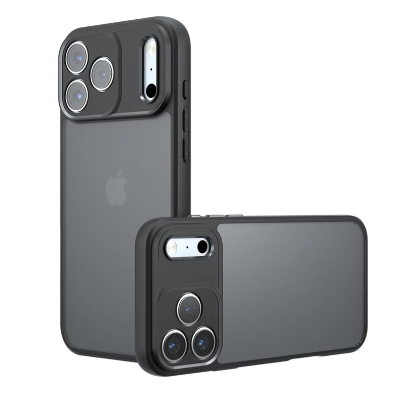 iPhone 17 Series Translucent Frosted Silicone TPU Case
