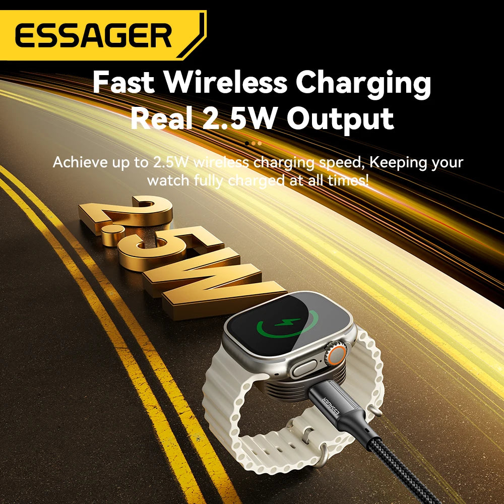Essager Fast Magnetic Wireless Charger for Apple Watch