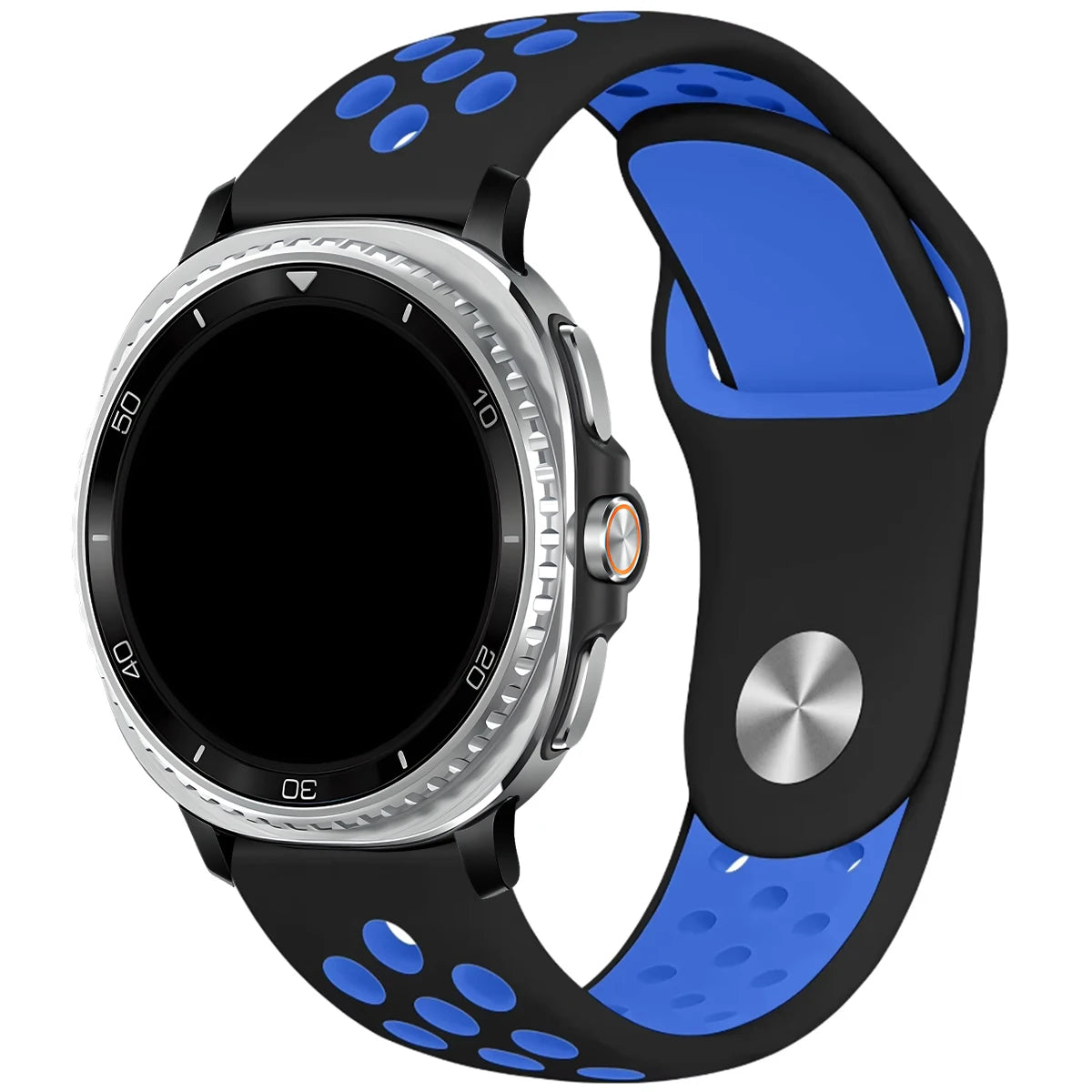 Dual Color Soft Silicone Sport Band for Samsung Galaxy Watch 8 & Galaxy Watch 8 Classic