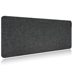 Large Extended Felt Desk Mat Mouse Keyboard Pad