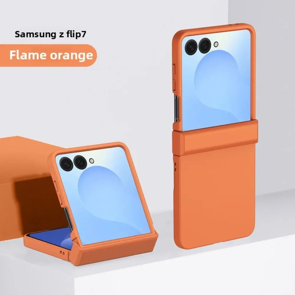 Skin-Feel Protective Cover Fully Wrapped Case for Samsung Galaxy Z Flip 7