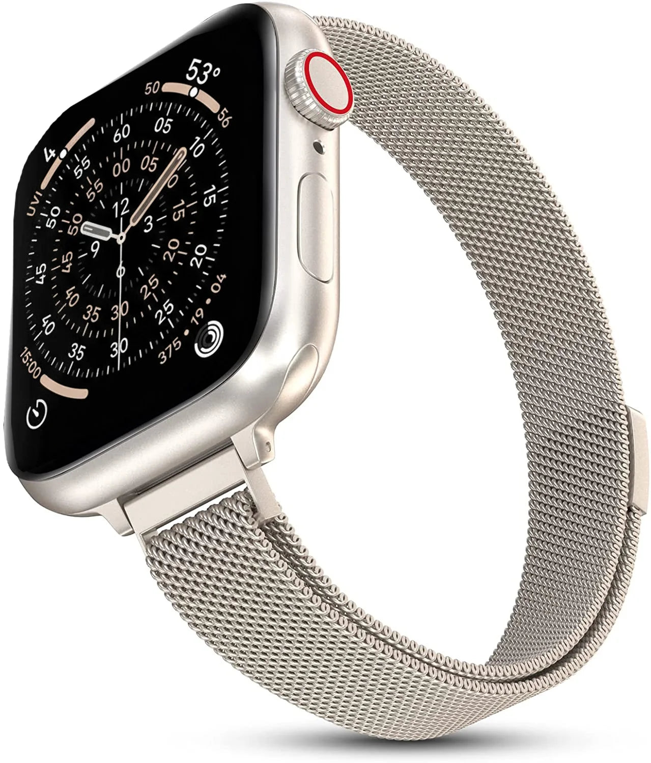 Elegant Slim Magnetic Milanese Loop Strap for Apple Watch