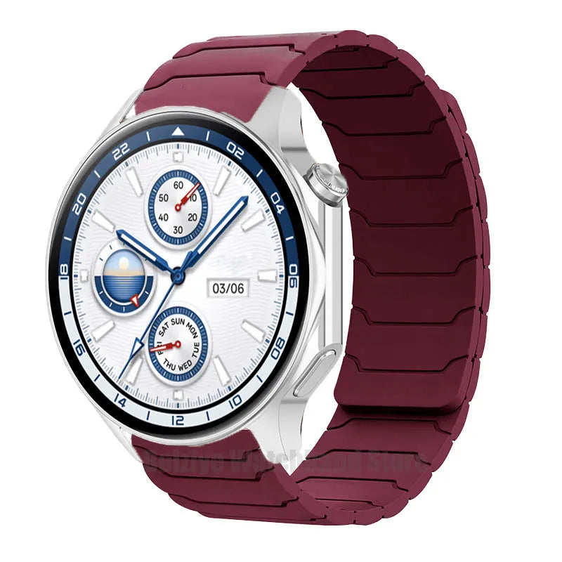 Soft Silica Gel Magnetic Strap for OPPO Watch X2