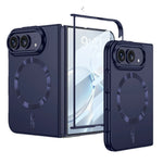Shockproof Matte MagSafe Case with Integrated Screen Film for iPhone Duo