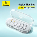 Baseus 6-Pack Pencil Nib Tips for Apple Pencil 1st & 2nd Gen