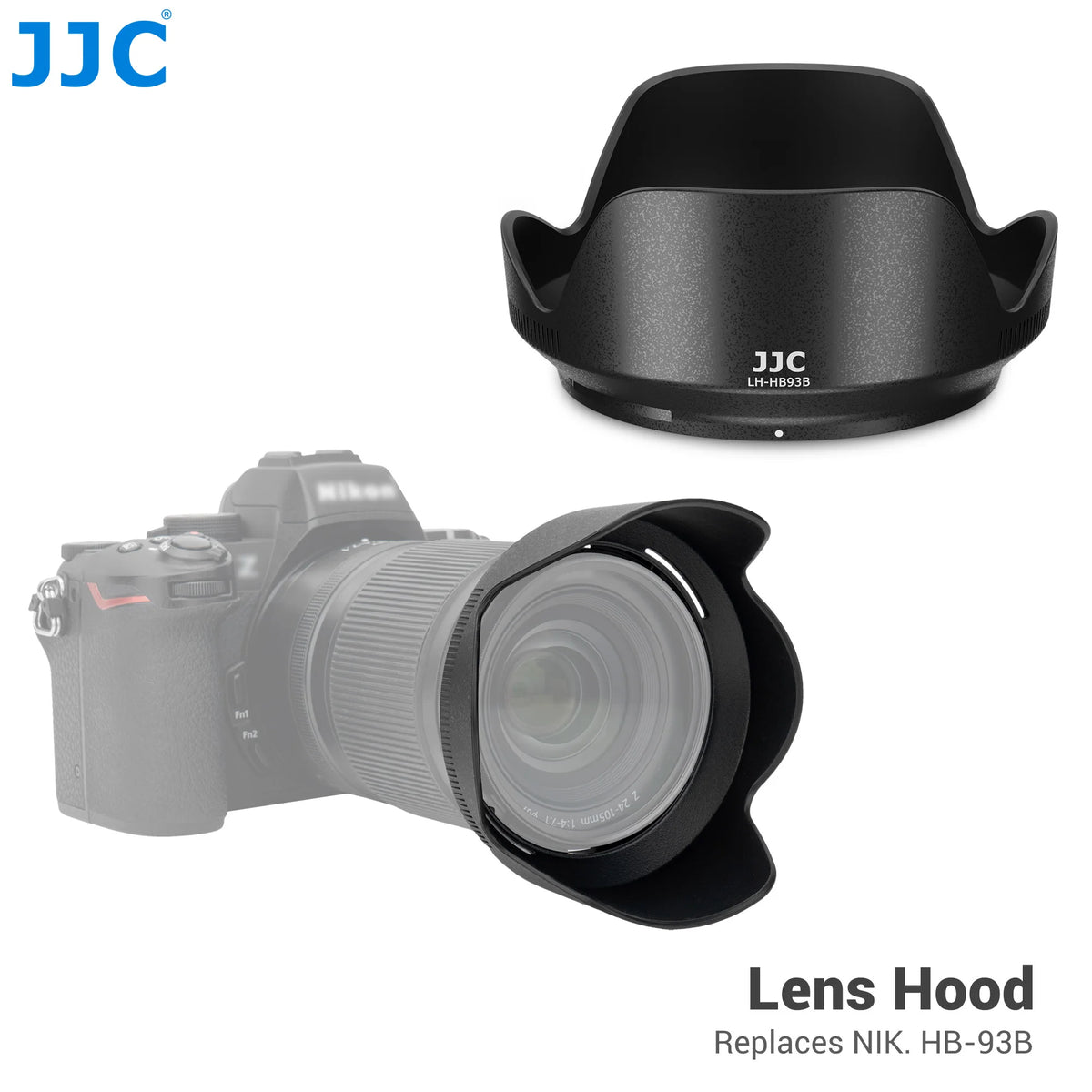JJC Reversible Petal Lens Hood HB-93B