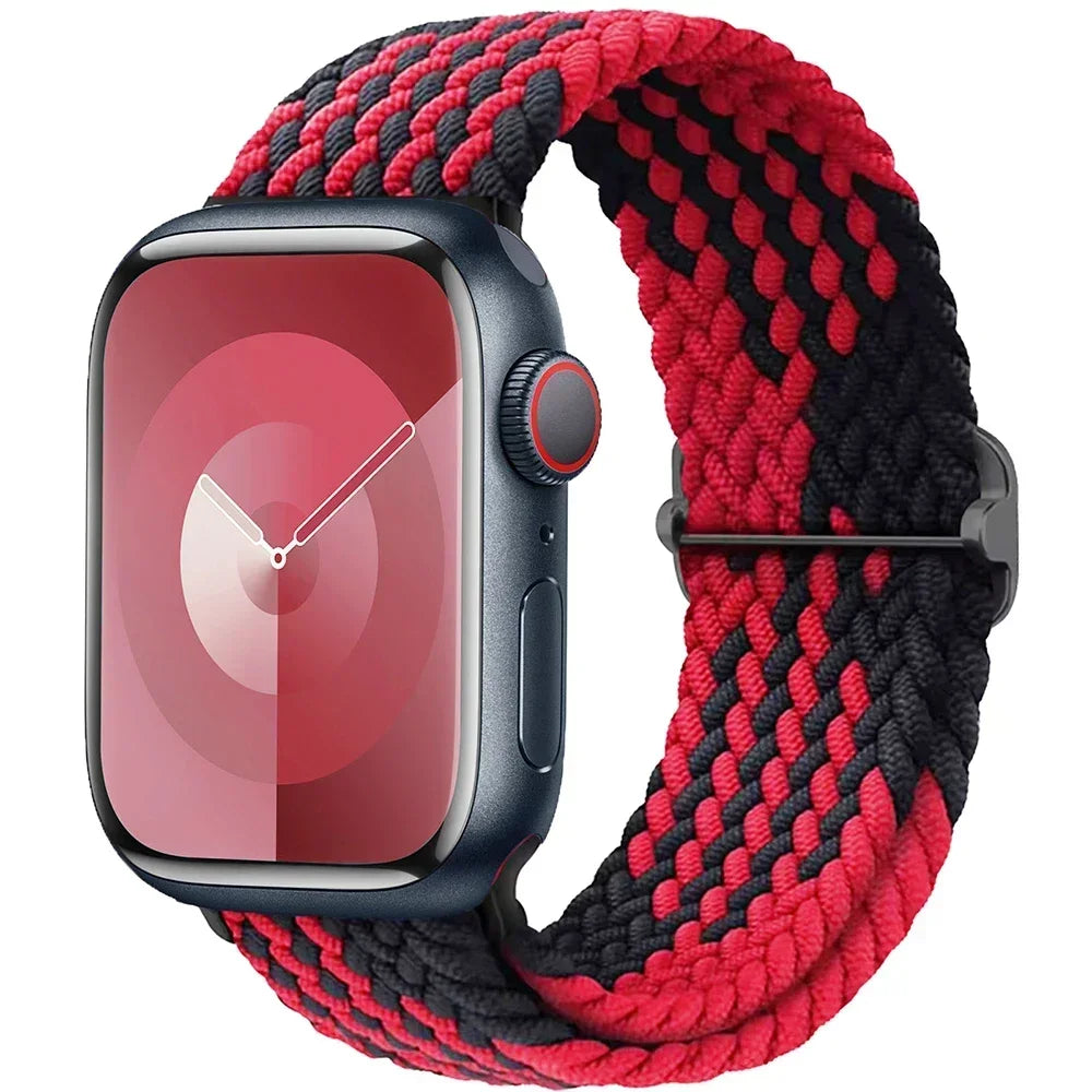 Stretchable Braided Loop Band for Apple Watch