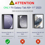 Clear TPU Case for Samsung Galaxy Tab A9+ 11"