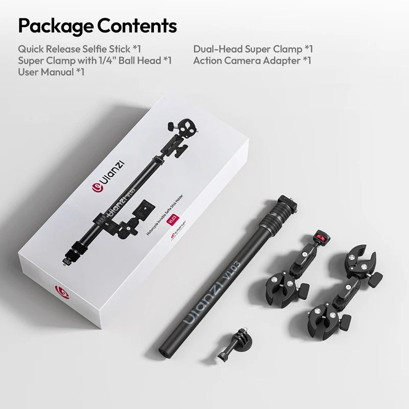 Ulanzi VL03 Super Clamp Mount for Action Cameras