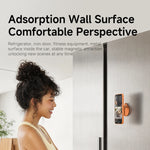 Dual-Sided Magnetic Foldable Phone Stand with Built-In Mirror