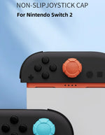 3 Pairs Silicone Rubber Thumb Grips for Nintendo Switch 2 Joy-Con