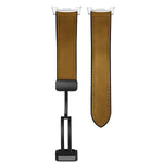 Hybrid Leather Silicone Bracelet for Samsung Galaxy Watch 8 / Galaxy Watch 8 Classic