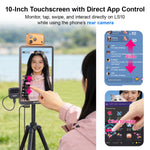 KingMa 10-Inch Live Stream Touch Monitor