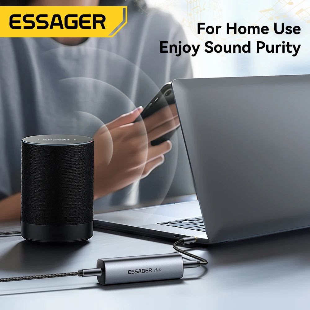 Essager 3.5mm Audio Ground Loop Noise Isolator