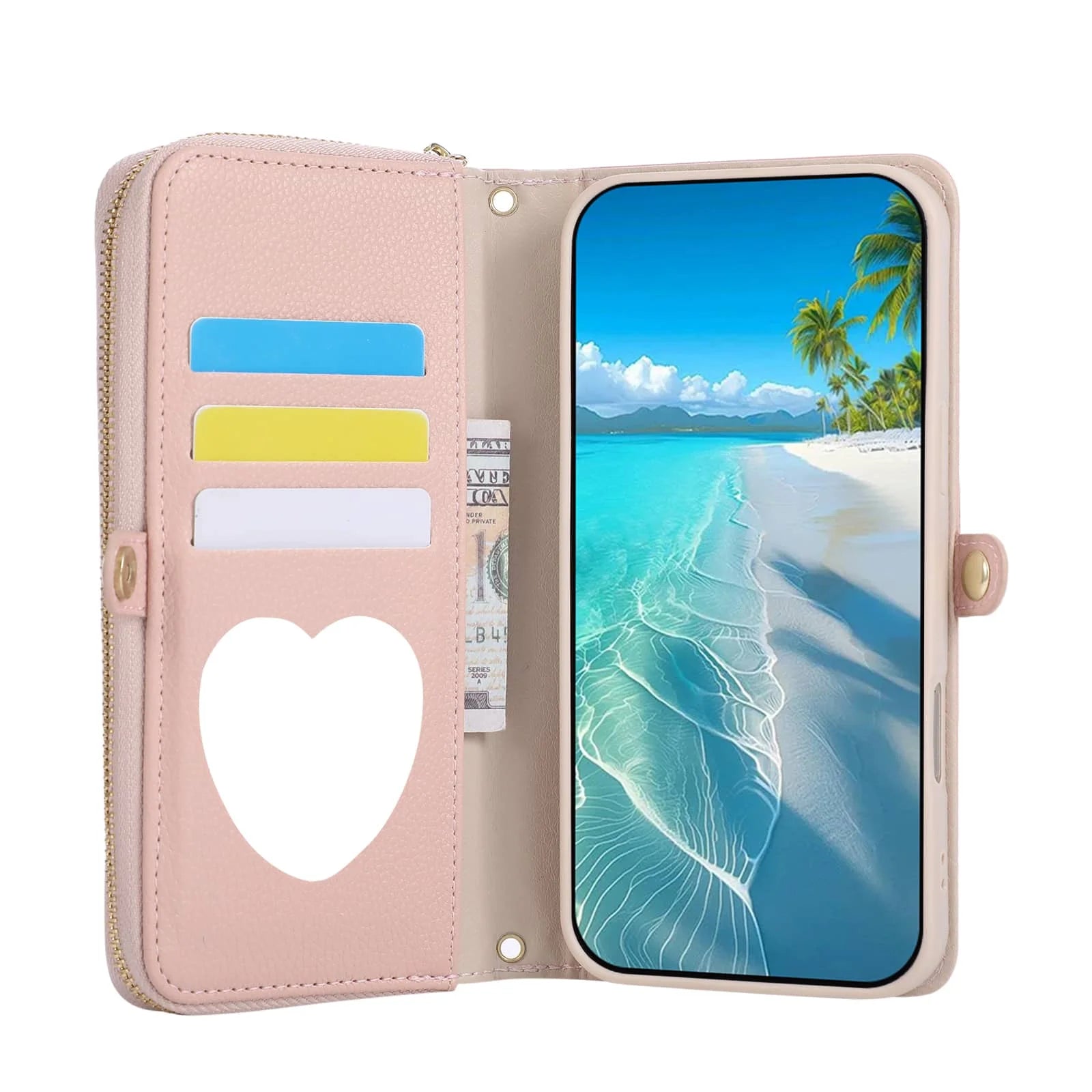 Crossbody Strap Wallet Case For Google Pixel 9 Series