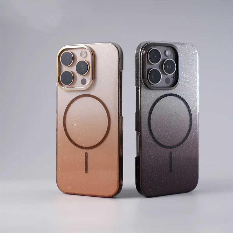 Gradient Sparkle MagSafe Case for iPhone 16 Series