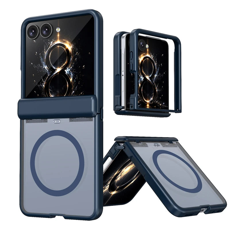 Shockproof Hinge Protection Case with Automatic Rebound for Samsung Galaxy Z Flip 8
