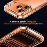 iPhone 17 Series Clear TPU Case with Full Camera Lens Protection
