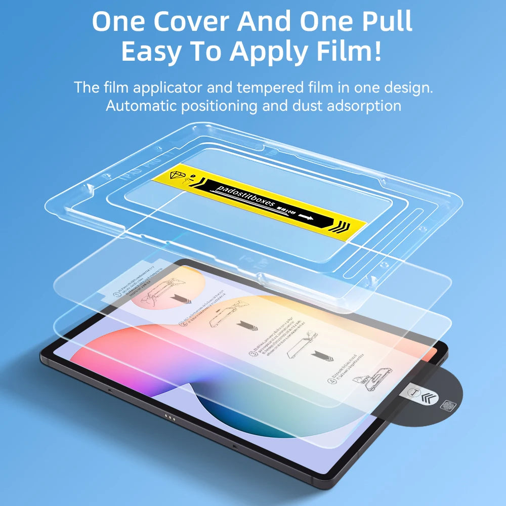 High-Definition Tempered Glass Screen Protector for Samsung Galaxy Tab S10 Plus