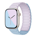 Silicone Replacement Strap with Magnetic Closure for Apple Watch